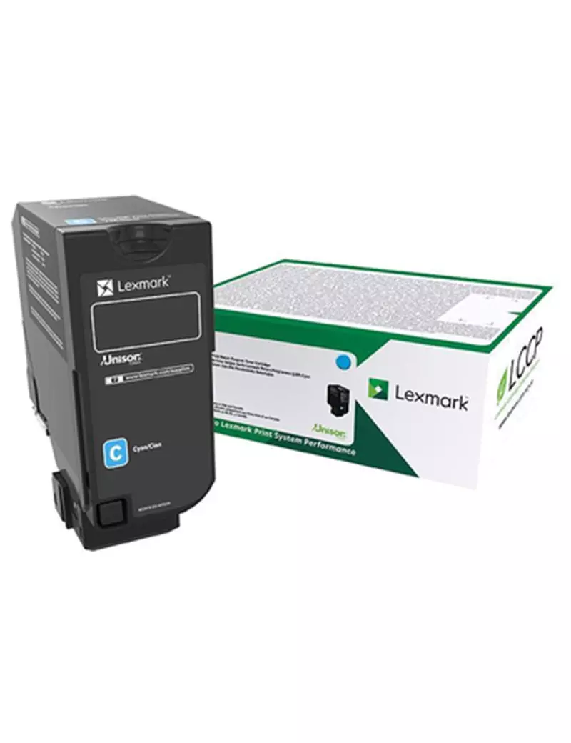 Toner Originale Lexmark 75B20C0 (Ciano 10000 pagine)