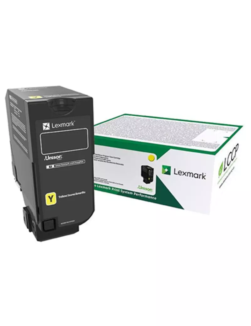 Toner Originale Lexmark 75B20Y0 (Giallo 10000 pagine)