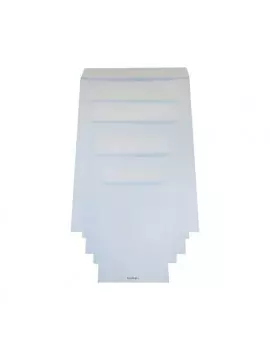 Busta a Sacco Pigna - con Strip - 19x26 cm - 80 g - 0029472 (Bianco Conf. 500)