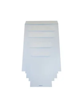 Busta a Sacco Pigna - con Strip - 19x26 cm - 80 g - 0029472 (Bianco Conf. 500)