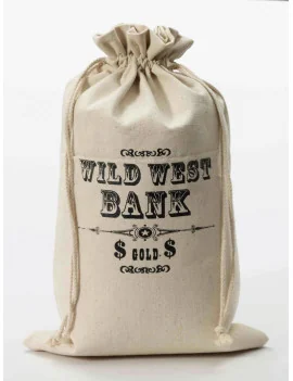 Sacco in Juta per Dollari - Wild West Bank