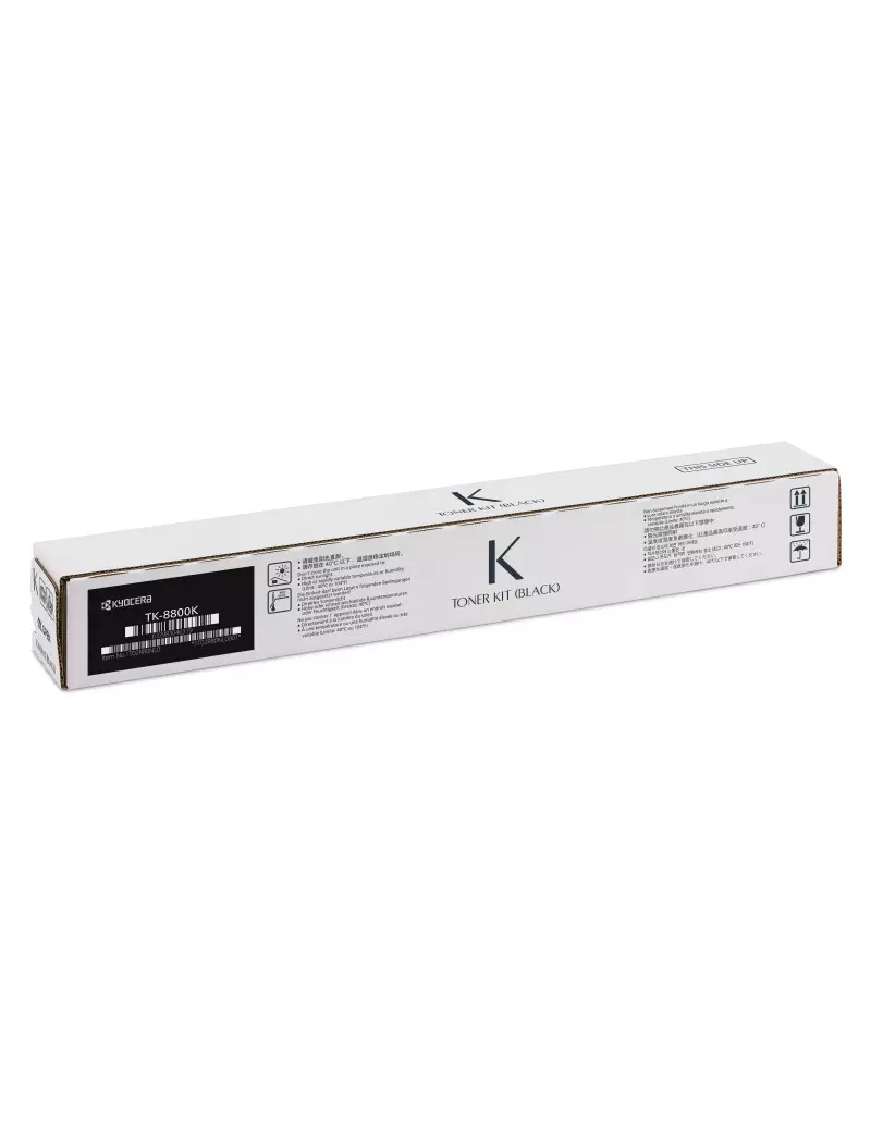 Toner Originale Kyocera TK-8800K 1T02RR0NL0 (Nero 30000 pagine) Toner Originale Kyocera TK-8800K 1T02RR0NL0 (Nero 30000 pagine)
