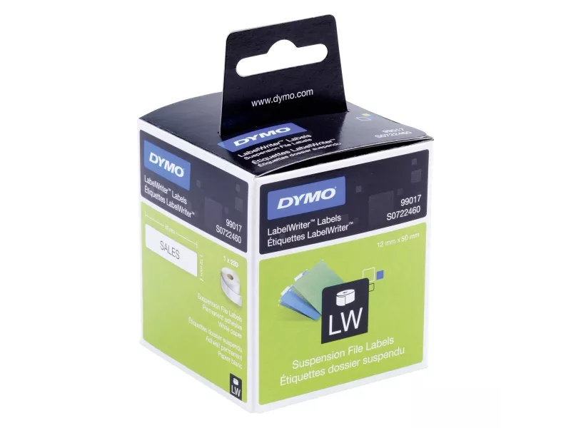 Etichette Originali Dymo S0722460 - 50x12 mm - Permanenti - Bianco (Conf. 1x220) Etichette Originali Dymo S0722460 - 50x12 mm - Permanenti - Bianco (Conf. 1x220)
