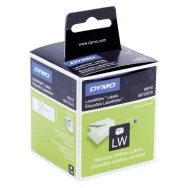 Etichette Originali Dymo S0722370 - 28x89 mm - Permanenti (Bianco Conf. 2x130)