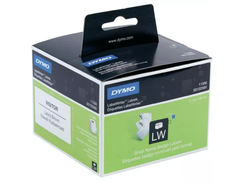 Etichette Originali Dymo S0722560 - 41x89 mm - Removibili (Bianco Conf. 1x300)