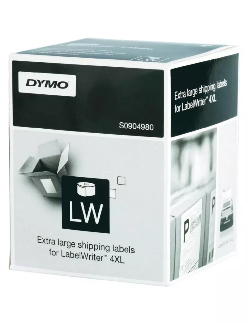 Etichette Originali Dymo S0904980 - 104x159 mm - Permanenti (Bianco Conf. 1x220)