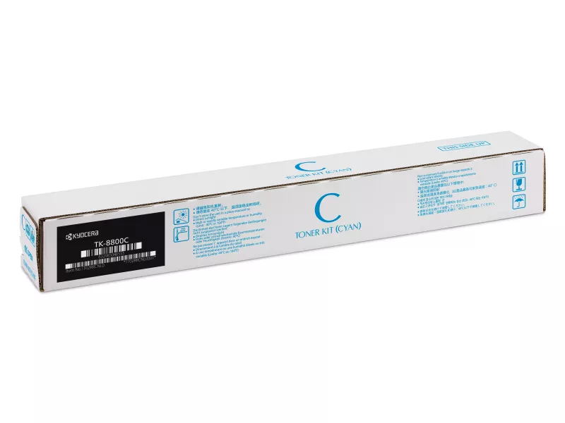 Toner Originale Kyocera TK-8800C 1T02RRCNL0 (Ciano 20000 pagine) Toner Originale Kyocera TK-8800C 1T02RRCNL0 (Ciano 20000 pagine)