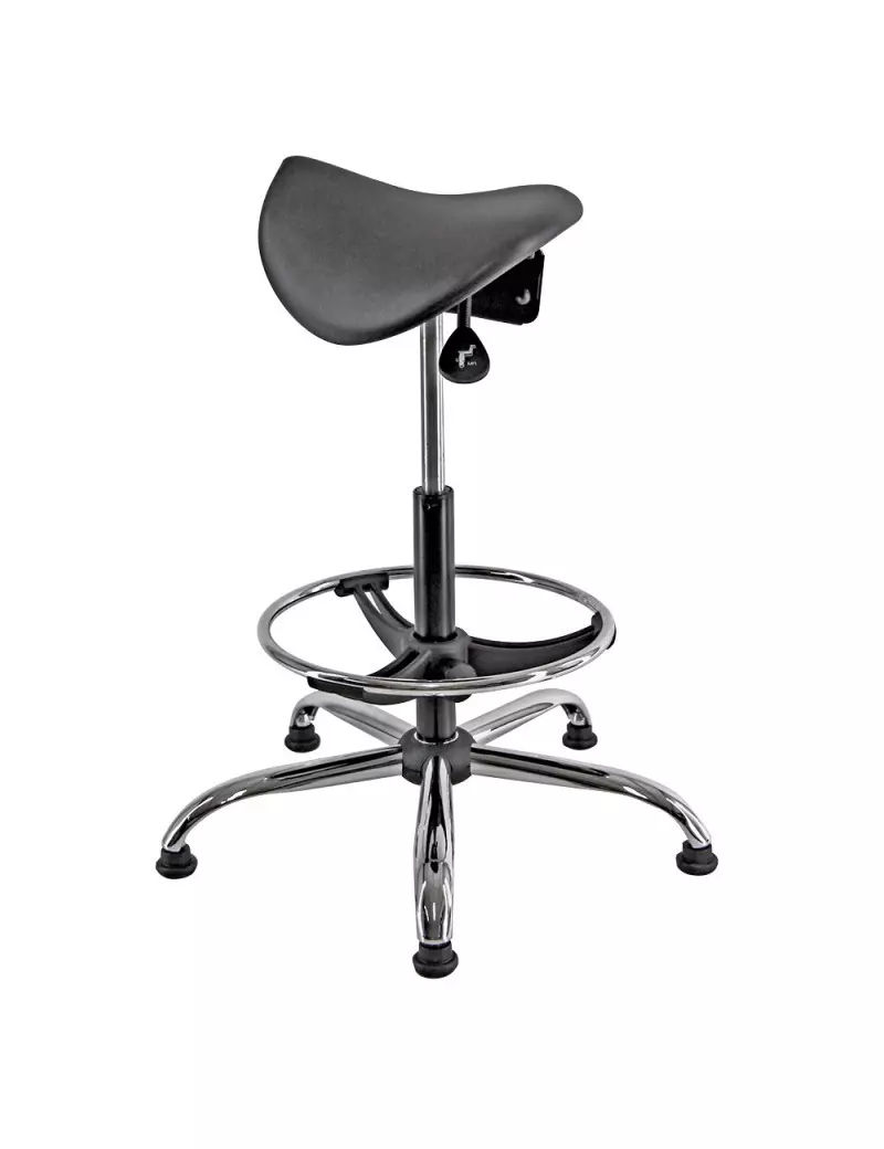 Sedia Tecnica a Sella Unisit - Poliuretano - EOE19W-N (Nero) Sedia Tecnica a Sella Unisit - Poliuretano - EOE19W-N (Nero)