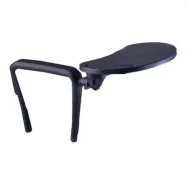 Bracciolo con Tavoletta Scrittoio per Sedia Visitatore Agata Unisit - KITD500P-ACCKTDA (Nero)