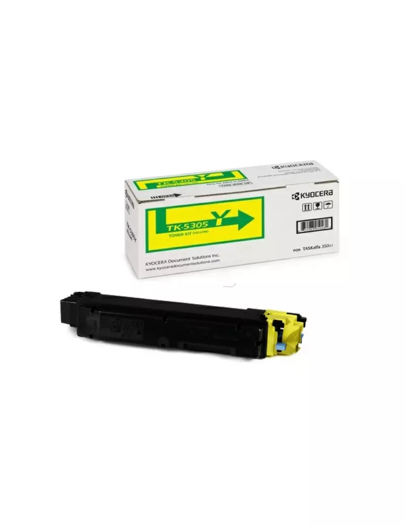 Toner Originale Kyocera TK-5305Y 1T02VMANL0 (Giallo 6000 pagine) Toner Originale Kyocera TK-5305Y 1T02VMANL0 (Giallo 6000 pagine)
