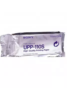 Carta Termica Sony UPP-110S (Bobina 110 mm x 20 m)