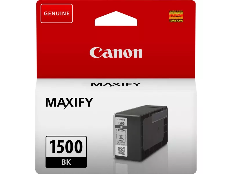 Cartuccia Originale Canon PGI-1500bk 9218B001 (Nero 400 pagine) Cartuccia Originale Canon PGI-1500bk 9218B001 (Nero 400 pagine)