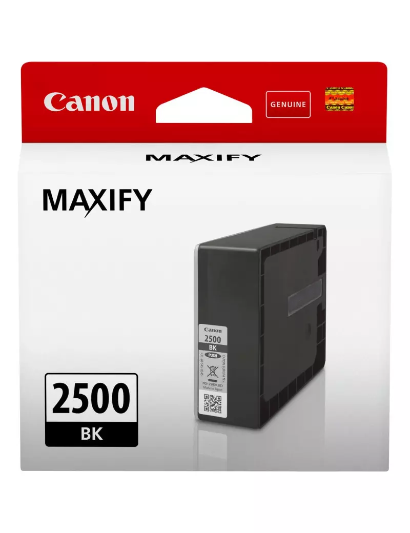Cartuccia Originale Canon PGI-2500bk 9290B001 (Nero 1000 pagine) Cartuccia Originale Canon PGI-2500bk 9290B001 (Nero 1000 pagine)