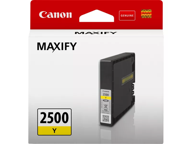 Cartuccia Originale Canon PGI-2500y 9303B001 (Giallo 700 pagine) Cartuccia Originale Canon PGI-2500y 9303B001 (Giallo 700 pagine)