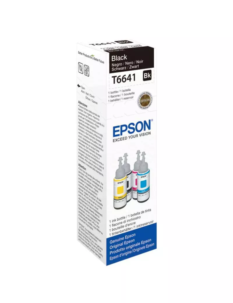 Cartuccia Originale Epson T664140 (Nero 70 ml)