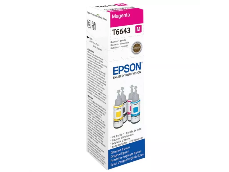 Cartuccia Originale Epson T664340 (Magenta 70 ml) Cartuccia Originale Epson T664340 (Magenta 70 ml)