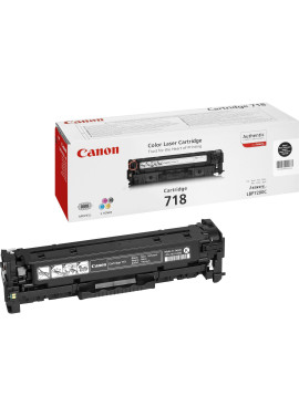 Toner Originale Canon 718bk 2662B002 (Nero 3400 pagine)