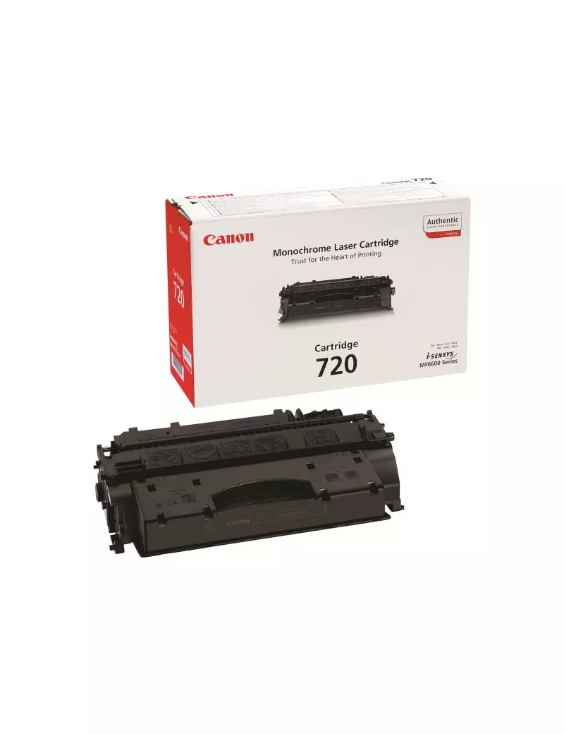 Toner Originale Canon 720 2617B002 (Nero 5000 pagine) Toner Originale Canon 720 2617B002 (Nero 5000 pagine)