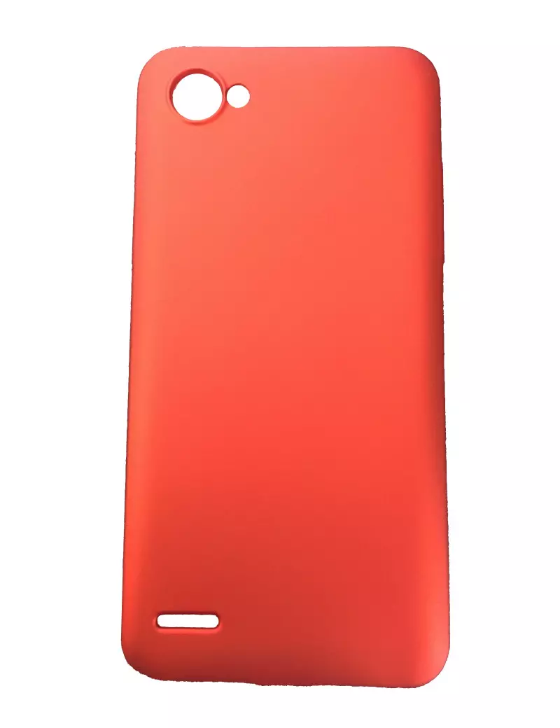 Cover in Silicone Morbido Brio Case per LG Q6 (Rosso Metallizzato) Cover in Silicone Morbido Brio Case per LG Q6 (Rosso Metallizzato)