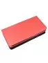 Cover Flip Portafoglio Orizzontale per Huawei P8 Lite P9 Lite (Rosso)