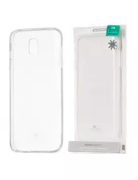 Cover in Silicone Morbido per Samsung Galaxy J7 (Trasparente)