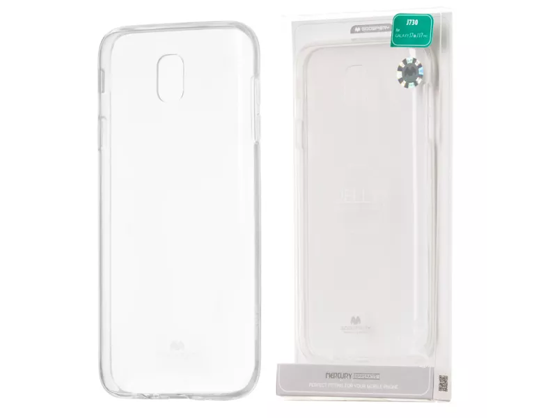 Cover in Silicone Morbido per Samsung Galaxy J7 (Trasparente) Cover in Silicone Morbido per Samsung Galaxy J7 (Trasparente)