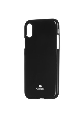 Cover in Silicone Morbido per iPhone X (Nero)