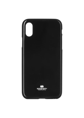 Cover in Silicone Morbido per iPhone X (Nero)
