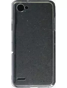Cover in Silicone Morbido Brio Case per LG Q6 (Trasparente)