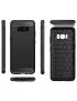 Cover Effetto Carbon Look per Samsung Galaxy S8+ (Blu Scuro)