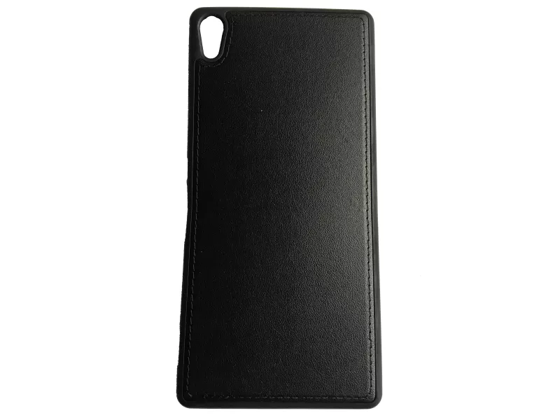 Cover in TPU Effetto Ecopelle Bora Case per Sony Xperia XA Ultra (Nero) Cover in TPU Effetto Ecopelle Bora Case per Sony Xperia XA Ultra (Nero)