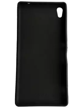 Cover in TPU Effetto Ecopelle Bora Case per Sony Xperia XA Ultra (Nero)