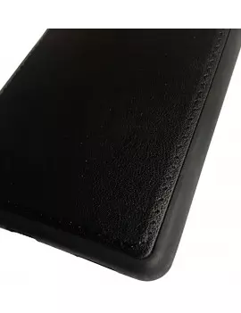 Cover in TPU Effetto Ecopelle Bora Case per Sony Xperia XA Ultra (Nero)