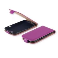 Cover Flip a Portafoglio Verticale per Alcatel Idol 3 (Viola)
