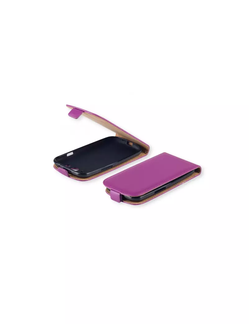 Cover Flip a Portafoglio Verticale per Alcatel Idol 3 (Viola)