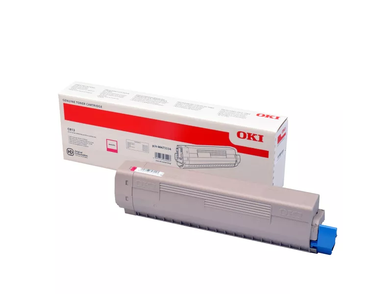 Toner Originale Oki 46471114 C813 (Magenta 5000 pagine) Toner Originale Oki 46471114 C813 (Magenta 5000 pagine)