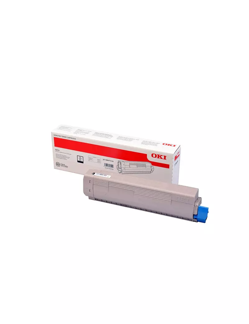 Toner Originale Oki 46471116 C813 (Nero 5000 pagine) Toner Originale Oki 46471116 C813 (Nero 5000 pagine)