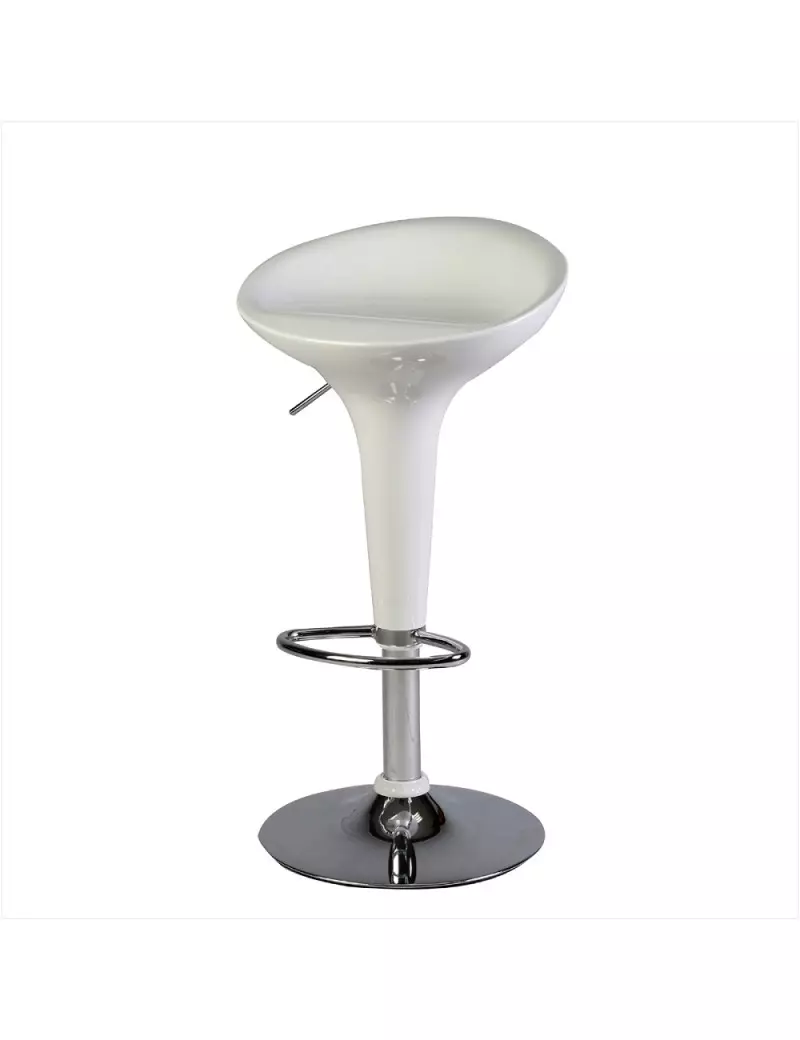 Sgabello Bar Serena Group - 40x38x58 cm - HC148W (Bianco) Sgabello Bar Serena Group - 40x38x58 cm - HC148W (Bianco)