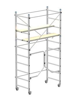 Trabattello in Alluminio Dinamico Marchetti - 168x75 cm - Richiudibile (Alluminio)