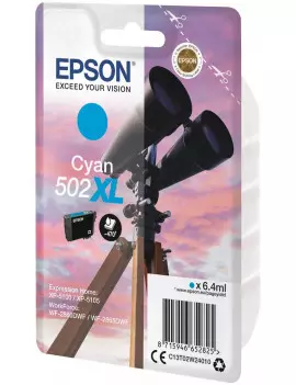 Cartuccia Originale Epson T02W240 502XL (Ciano 470 pagine)