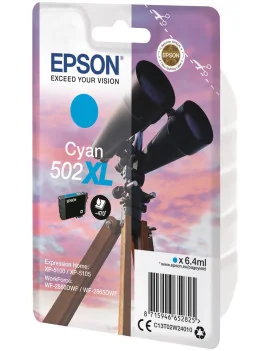 Cartuccia Originale Epson T02W240 502XL (Ciano 470 pagine)