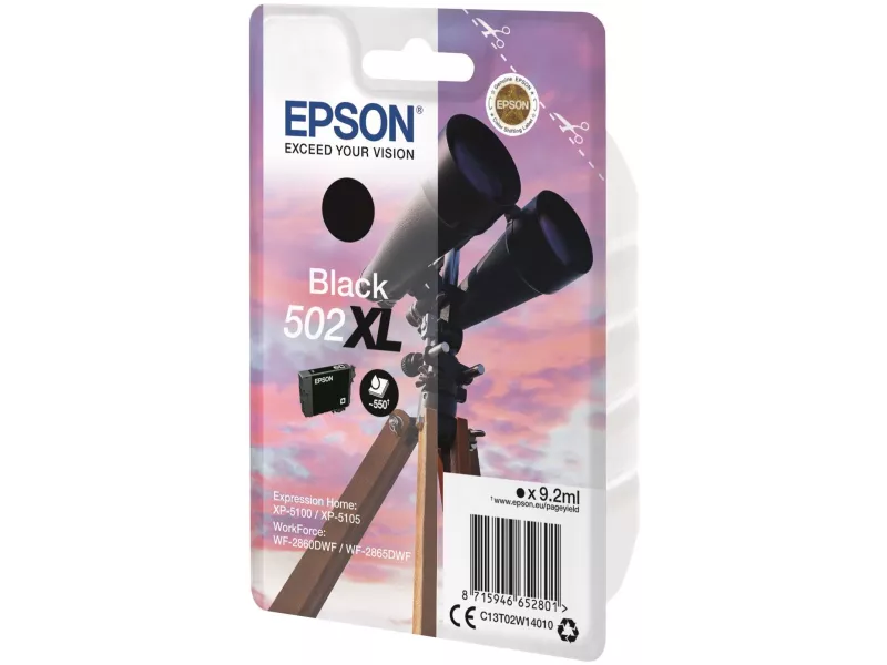 Cartuccia Originale Epson T02W140 502XL (Nero 550 pagine) Cartuccia Originale Epson T02W140 502XL (Nero 550 pagine)