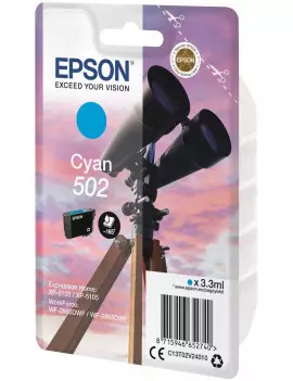 Cartuccia Originale Epson T02V240 502 (Ciano 165 pagine)