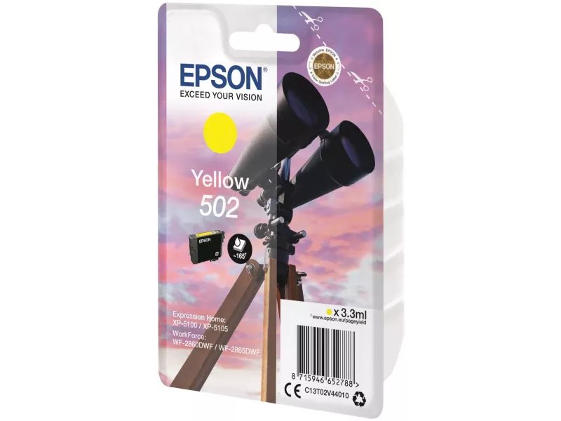 Cartuccia Originale Epson T02V440 502 (Giallo 165 pagine) Cartuccia Originale Epson T02V440 502 (Giallo 165 pagine)