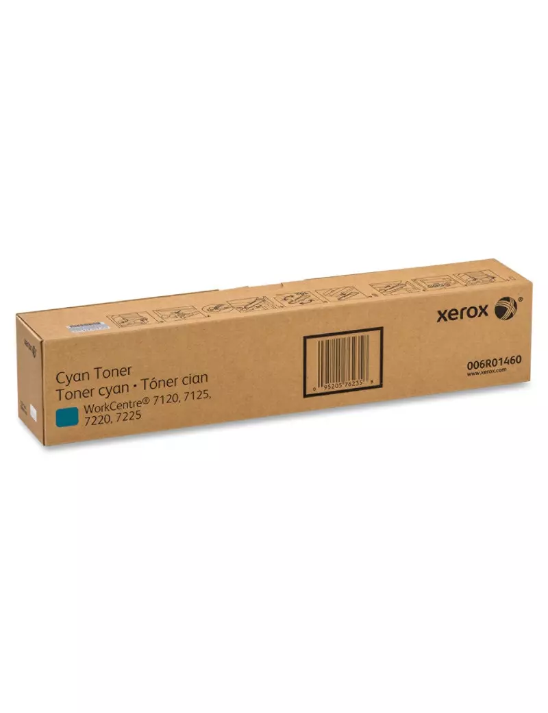 Toner Originale Xerox 006R01460 (Ciano 15000 pagine) Toner Originale Xerox 006R01460 (Ciano 15000 pagine)