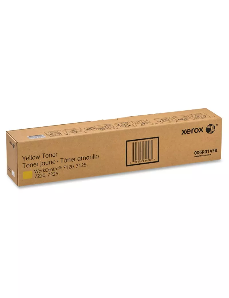 Toner Originale Xerox 006R01458 (Giallo 15000 pagine)