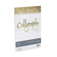 Carta Calligraphy Effetto Lino Favini - A4 - 120 g - A690514 (Bianco Conf. 50)