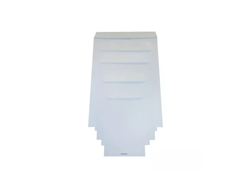 Busta a Sacco Pigna - con Strip - 16x23 cm - 80 g (Bianco Conf. 100) Busta a Sacco Pigna - con Strip - 16x23 cm - 80 g (Bianco Conf. 100)