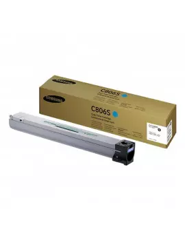 Toner Originale Samsung CLT-C806S SS553A (Ciano 30000 pagine)