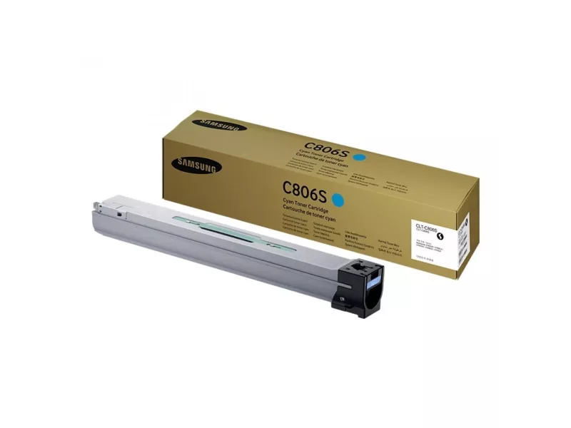 Toner Originale Samsung CLT-C806S SS553A (Ciano 30000 pagine) Toner Originale Samsung CLT-C806S SS553A (Ciano 30000 pagine)
